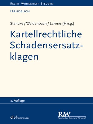 cover image of Kartellrechtliche Schadensersatzklagen